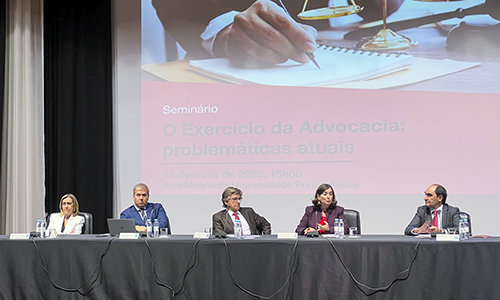 Bastonária da Ordem dos Advogados na UPT