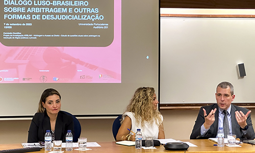 Diálogo luso-brasileiro sobre arbitragem e outras formas de desjudicialização