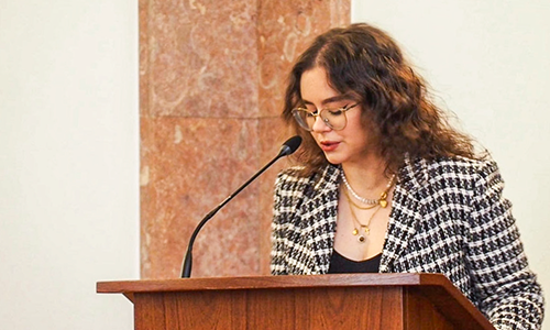 Estudante de Direito preside ao CNED