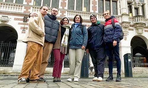 Estudantes estudam cultura do carrilhão na Bélgica