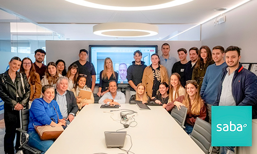 Estudantes visitam SABA Portugal